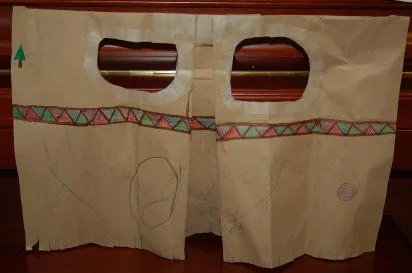 Como hacer un traje indigena con material reciclable - Imagui