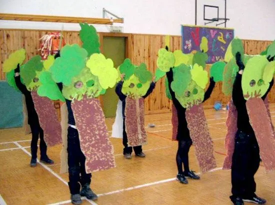 Como preparar un traje de arbol - Imagui