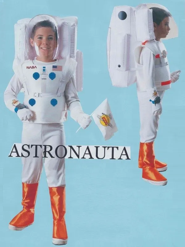 Como hacer un disfraz de astronauta para niños - Imagui