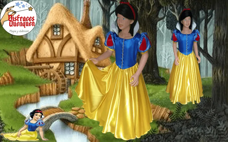 Disfraz de Blancanieves | Como hacer disfraces para niños