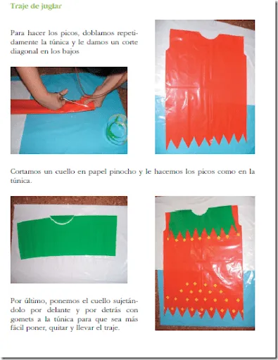 disfraz de bufón - pintar y jugar