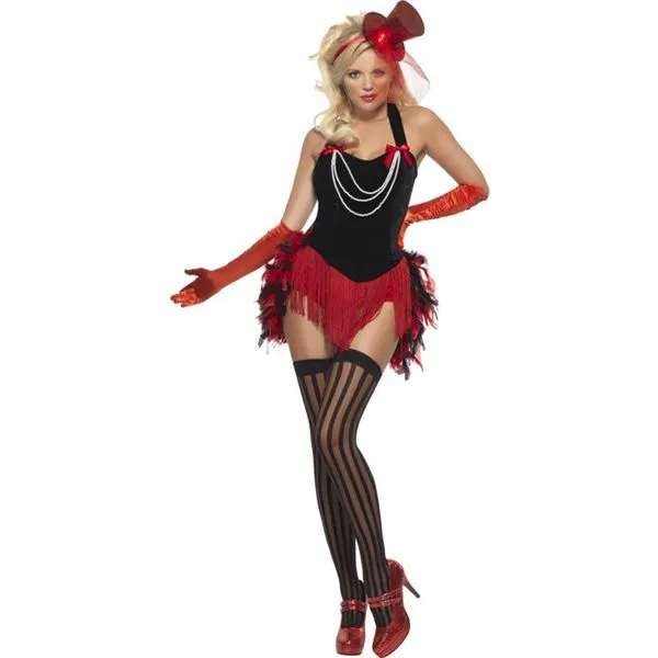 Disfraz de burlesque con plumas Fever para mujer: comprar online ...