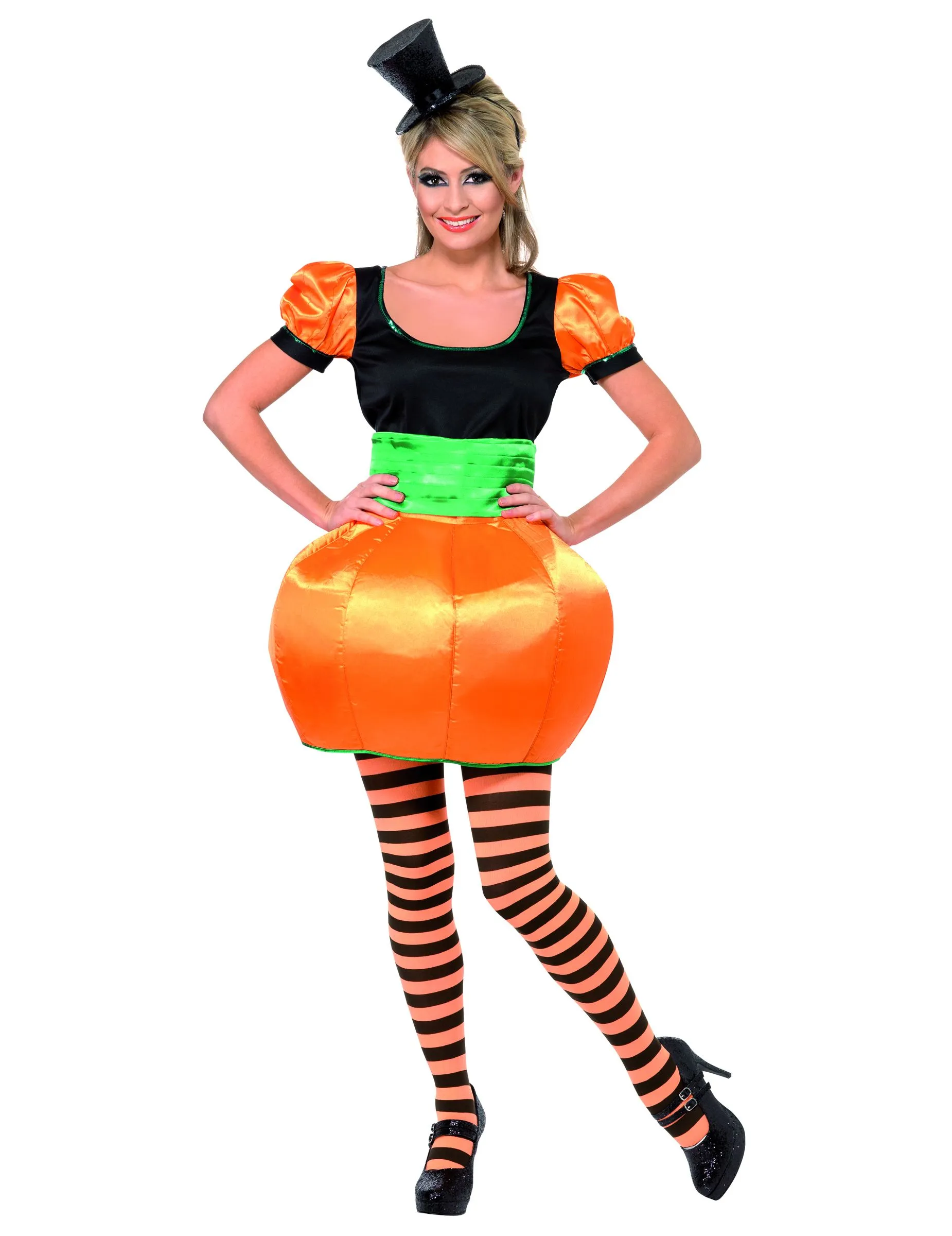 Disfraz de calabaza para mujer ideal para Halloween