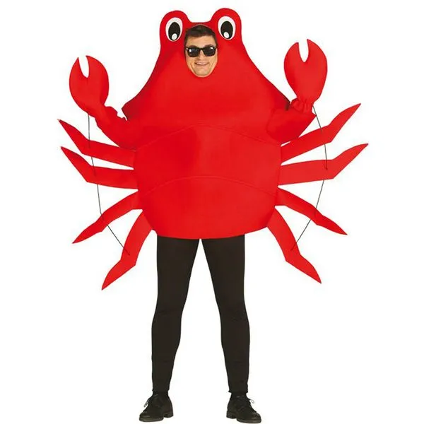 Disfraz de Cangrejo para adulto: comprar online en Funidelia.