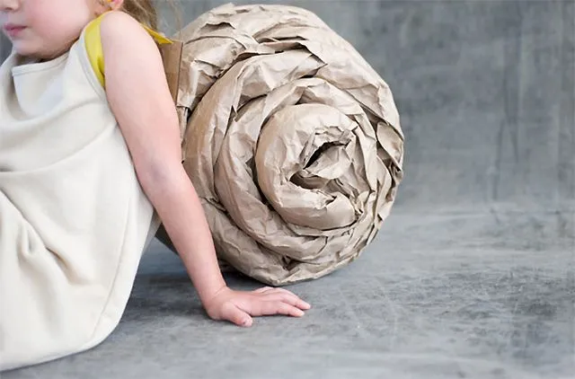 Disfraz casero de caracol para niñas - Disfraces caseros y tiendas ...