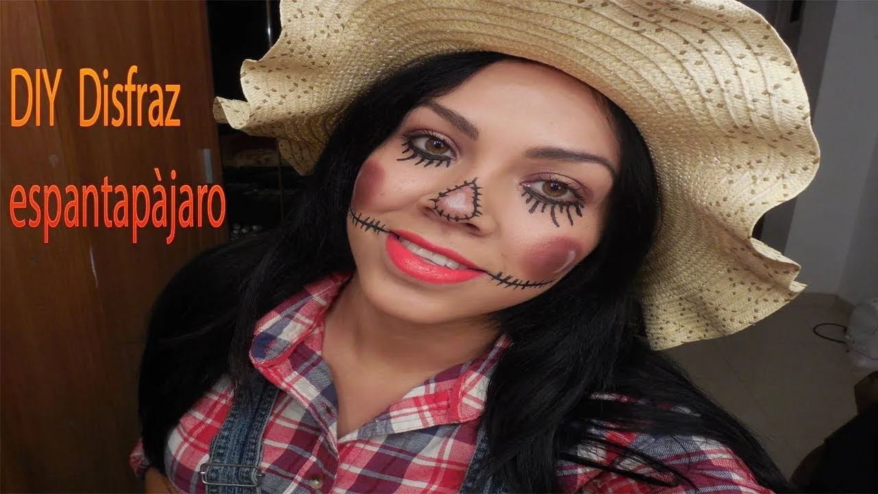 Disfraz casero de Espantapajaro de Halloween - YouTube