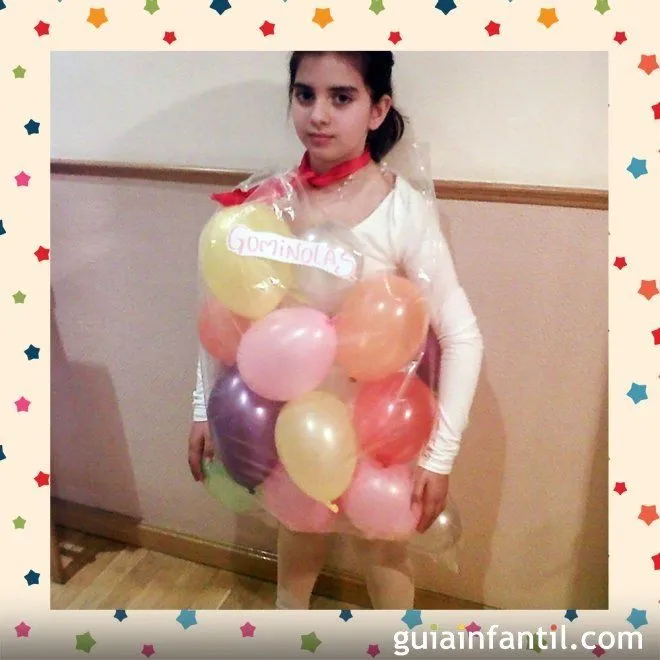 Disfraz casero de golosinas para niños - Ideas de disfraces ...