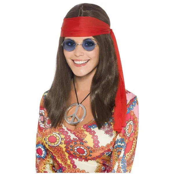 Disfraz de flowerpower hippie para mujer: comprar online en Funidelia.