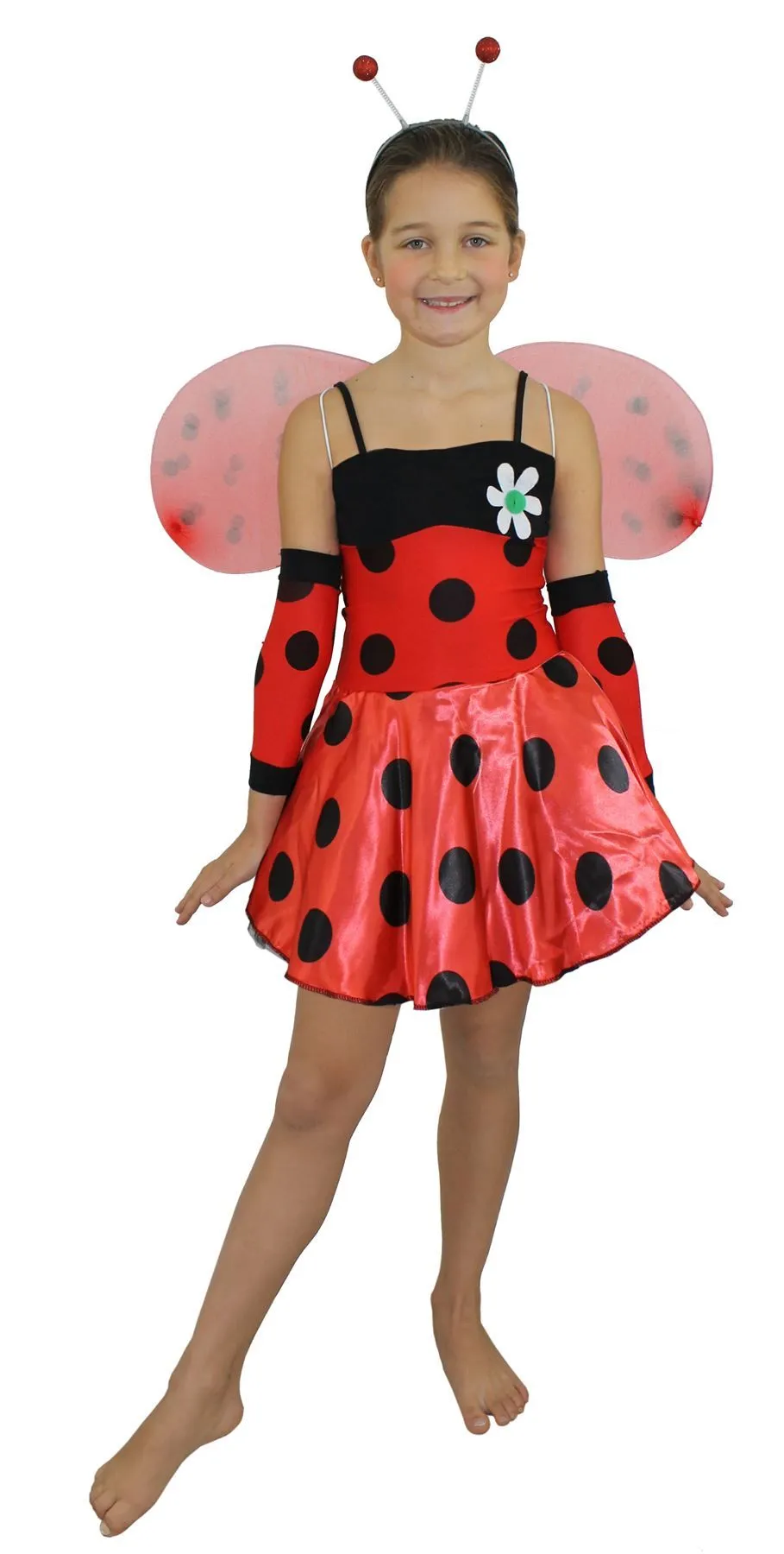 DISFRAZ DE INSECTO PARA CHICA TRAJE DE MARIQUITA PARA NIÑA | eBay