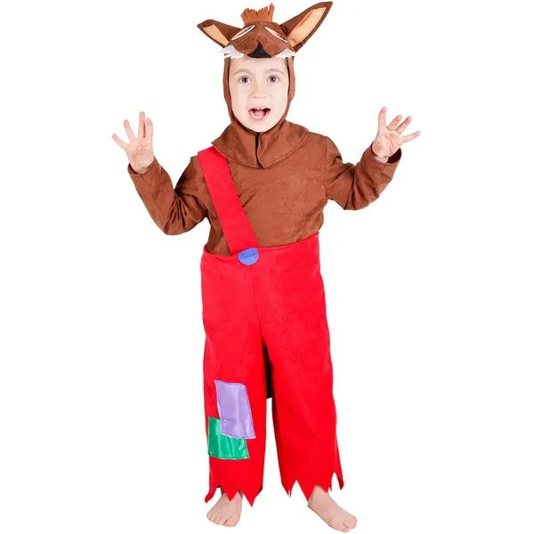 Disfraz de lobo feroz infantil - Imagui