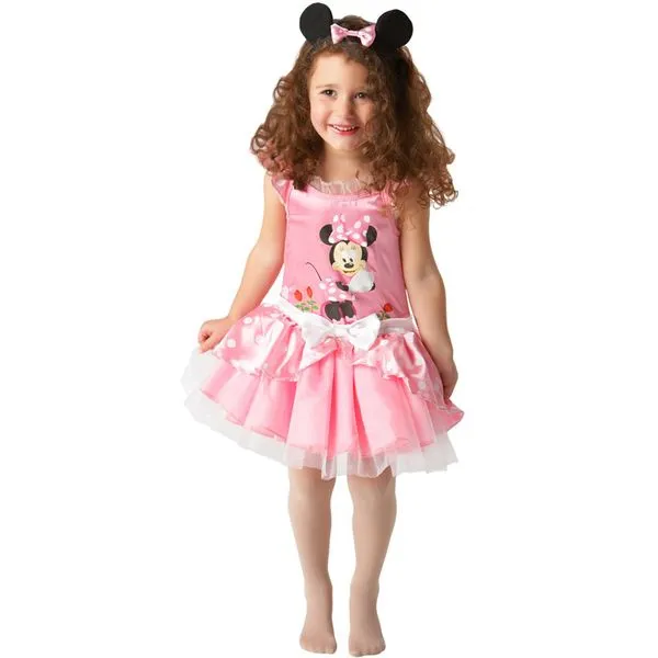 Disfraz de Minnie Mouse Ballerina Rosa para niña: comprar online