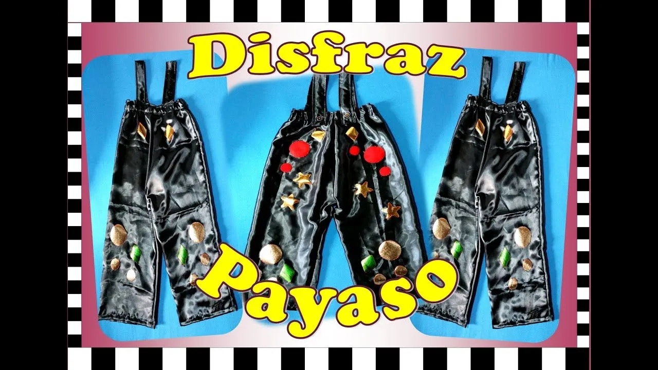 Disfraz de PAYASO. Como hacerlo muy fácil y rápido. - YouTube
