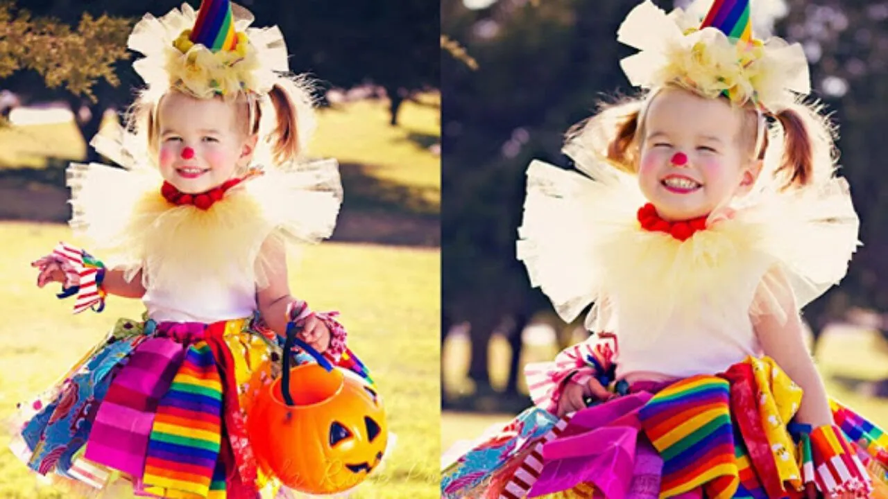 Cómo hacer un disfraz de payaso para niña - Handspire