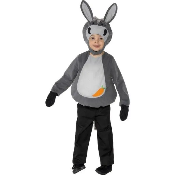 Disfraz de pequeño burro gris infantil: comprar online en Funidelia.