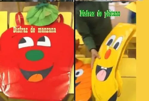 Disfraz de piña en foami - Imagui