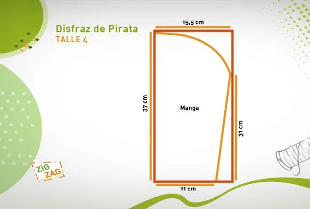 disfraz de pirata para niño, con patrones | TODO HALLOWEEN