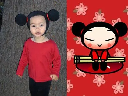 Como Hacer un disfraz de Pucca Casero para Halloween