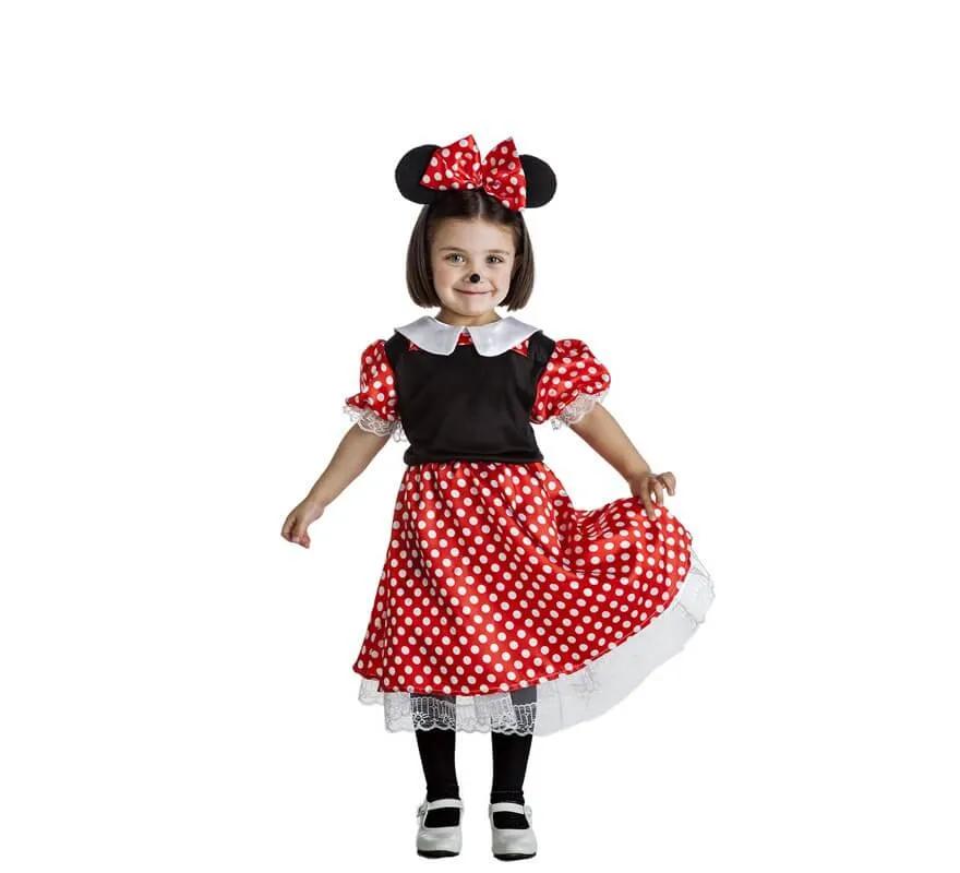 Disfraz de Ratoncita de dibujos para niña