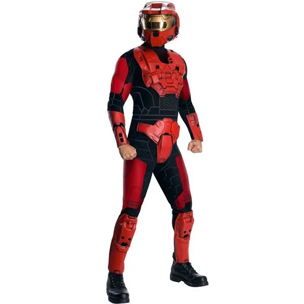 Disfraz de Red Spartan Halo Deluxe: comprar online