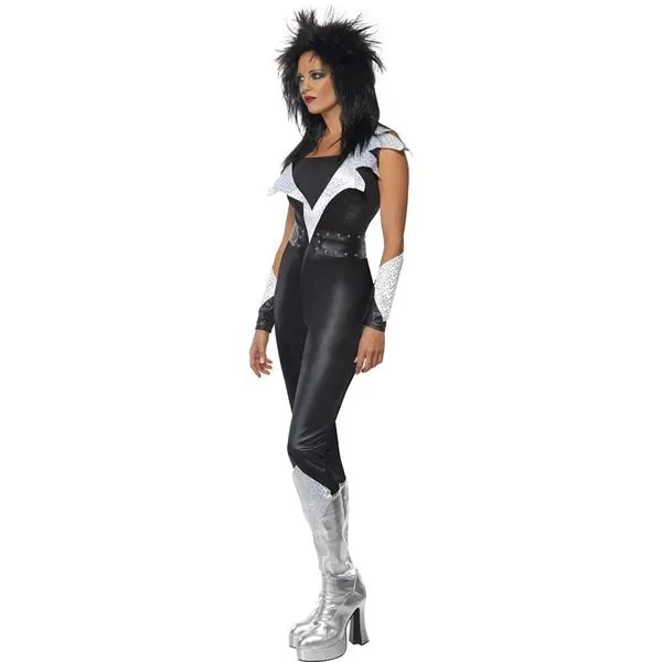 Disfraz de roquera glamurosa: comprar online en Funidelia.