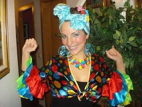 Como se hace un disfraz de rumbera - Imagui