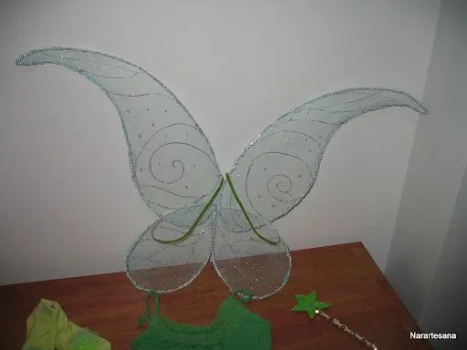 Disfraz Tinkerbell - Campanita - NARARTESANA