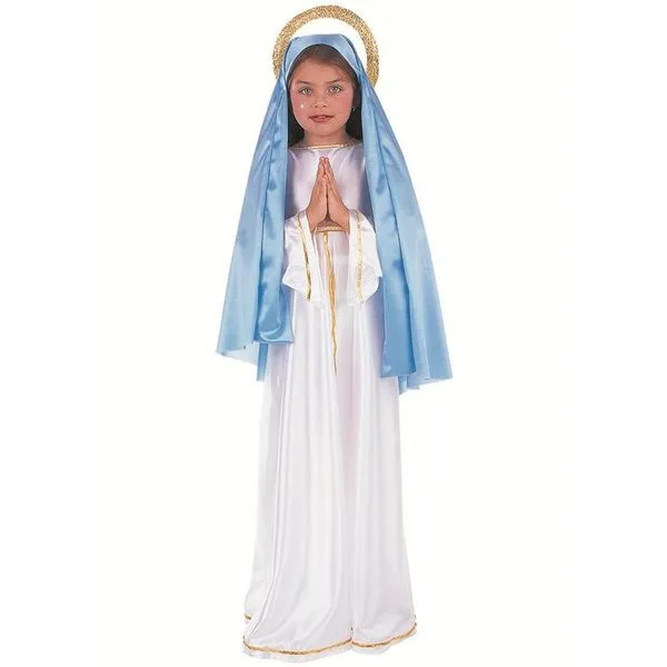 Disfraz de Virgen María niña: comprar online