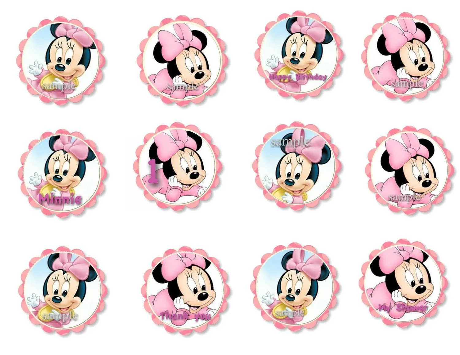 Disney Baby Minnie Mouse Clipart