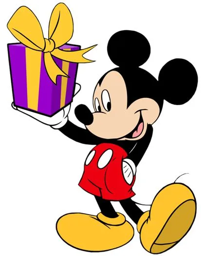 Disney Birthday Clip art and Disney Animated Gifs - Disney Graphic ...