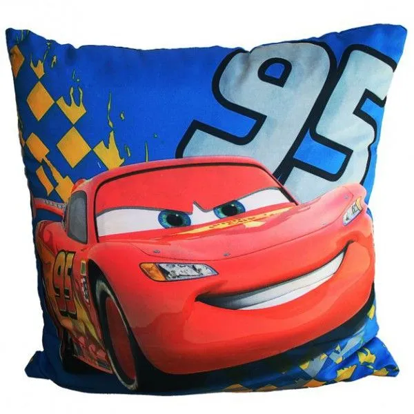 Disney Cars 2 - Almohada Rayo McQueen Deporte 40x40 cm | eBay