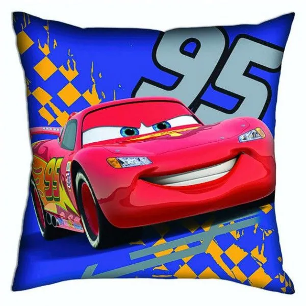 Disney Cars 2 - Almohada Rayo McQueen Deporte 40x40 cm | eBay