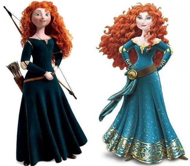 Disney embellece a la princesa Merida y le llueven las críticas ...