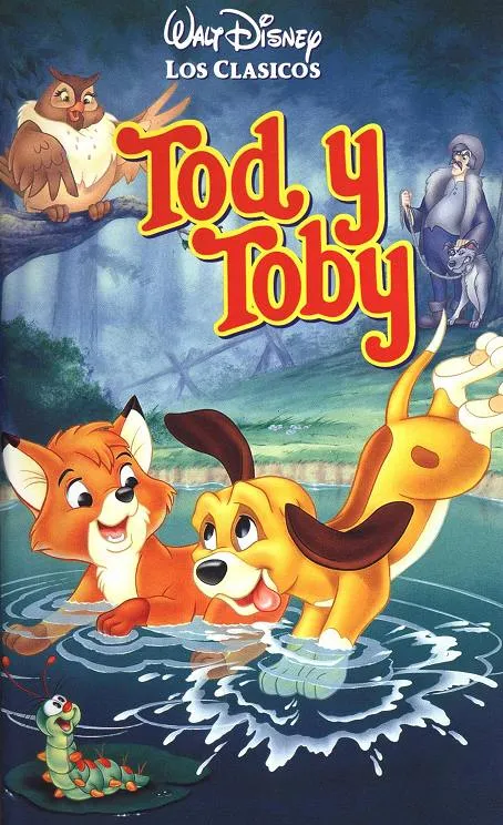 Disney films: Personajes de la pelicula ''Tod y Toby''