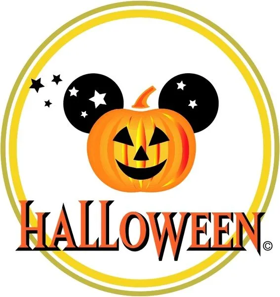 Disney halloween Vector logo - Free vector for free download