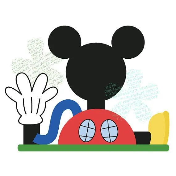 Disney Mickey Mouse Clubhouse Digital CLIP ART | Aidens 1st ...