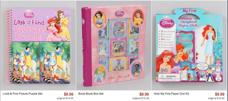 Disney Princess Items 45% off at Zulily - MyLitter - One Deal At A ...