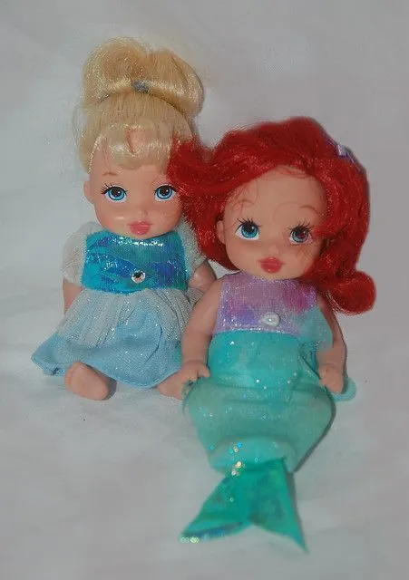 Disney Princesses Baby Cinderella & Ariel Dolls | Flickr - Photo ...