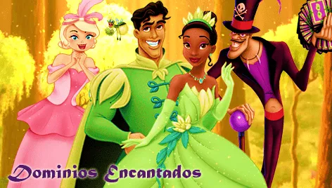 Disney Soul: Dominios Encantados, los personajes de Tiana y el Sapo