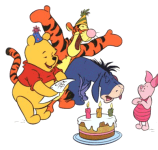 disney | winnie pooh piglet eeyore gifs animados