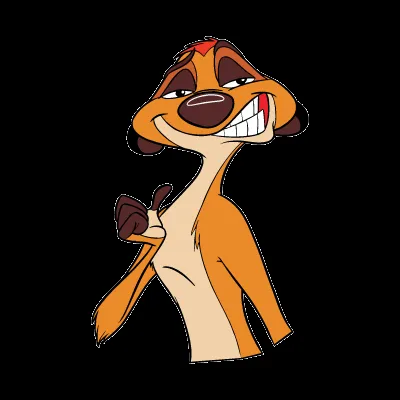 Disney's Timon vector, Disney's Timon in .EPS, .CDR, .AI format