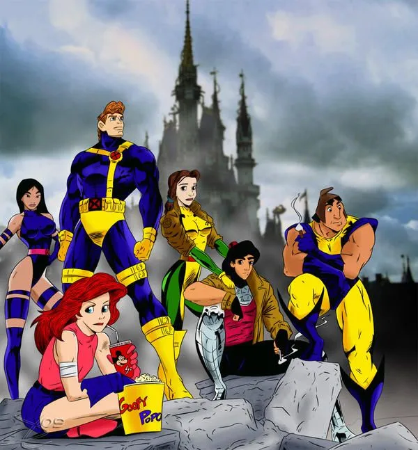 Disney's X-Men by wingzero620 on deviantART