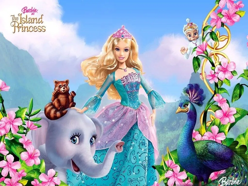 disneycharacters: Barbie as the island princess