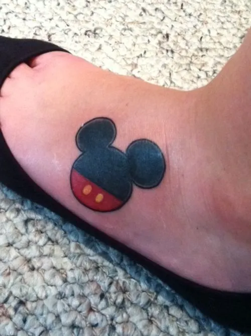 disneyink - fuckyeahtattoos: My Mickey Mouse tattoo, a 21st...