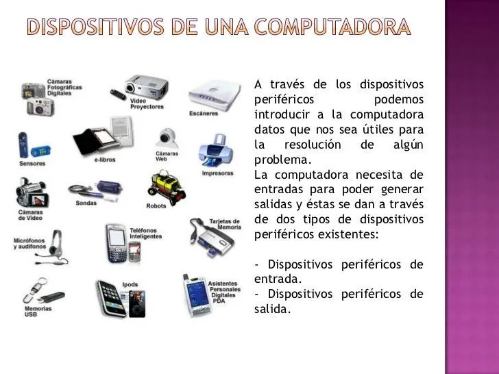 Dispositivos de entrada y salida del computador para colorear - Imagui