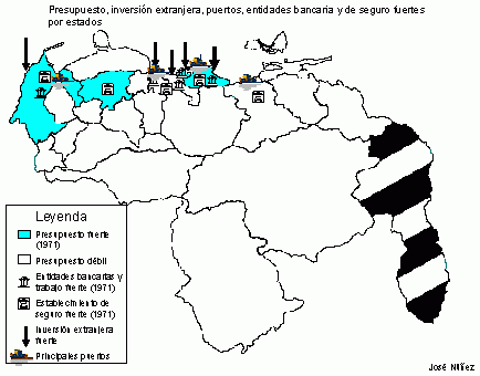 Distribución de la población venezolana - Monografias.com