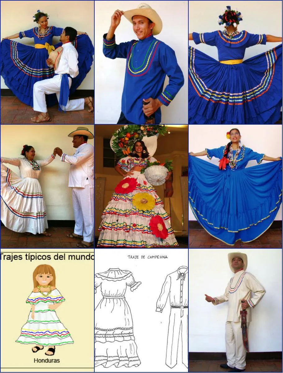 La diversidad de Culturas♥: Vestuario Catracho