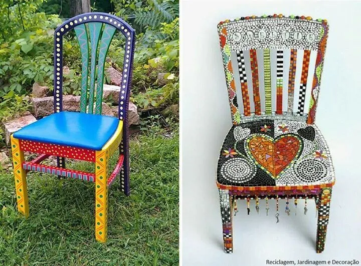 Divertidas sillas recicladas | Sillas | Pinterest