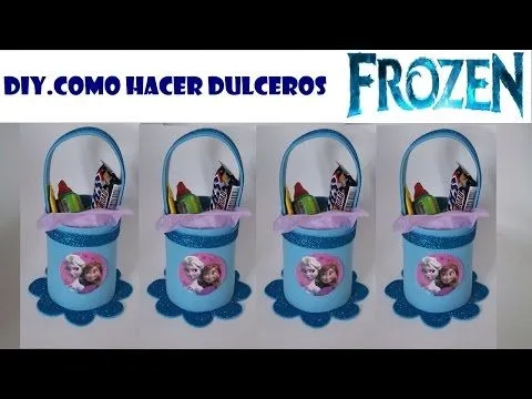 DIY: Bolsas sorpresas inspiradas en FROZ - Youtube Downloader mp3