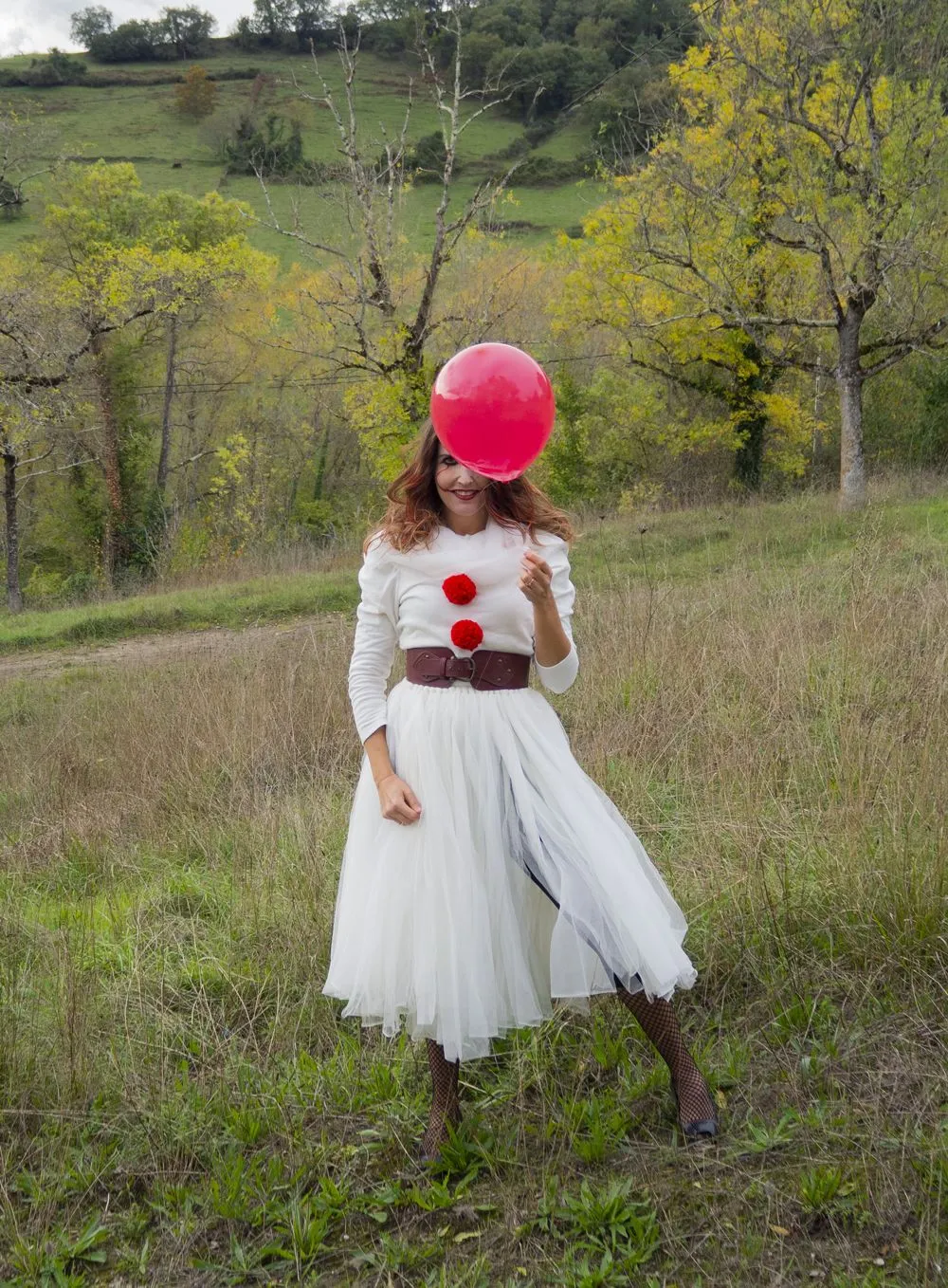 DIY Disfraz del payaso de It Pennywise fácil