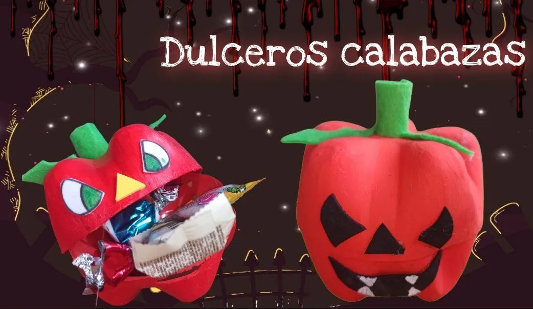 DIY- Dulceros calabazas con material reciclable (Esp-Eng) — Hive